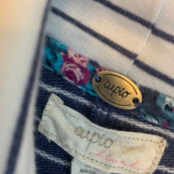 Cupio blue and white striped tunic shirt - Picture 2 of 4